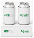 Slap N Wrap Beverage Insulator White or Gray Background
